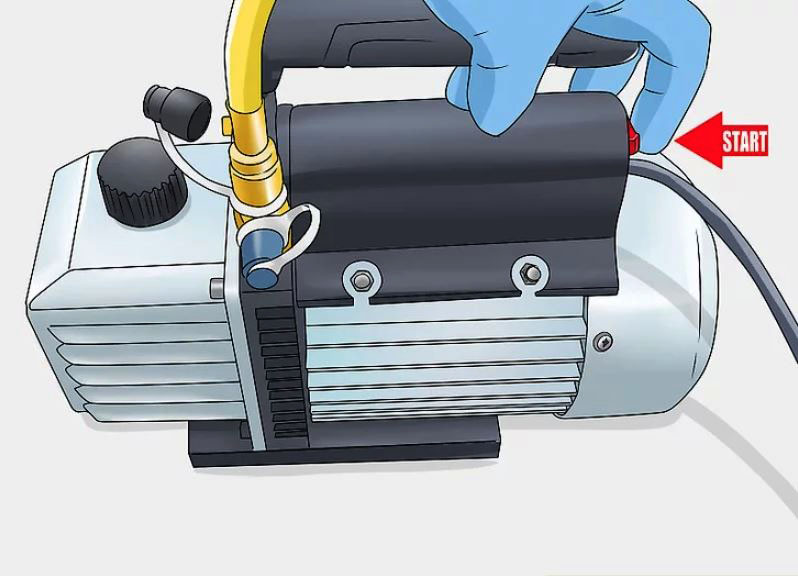 Вакуумация вакуумирование контура