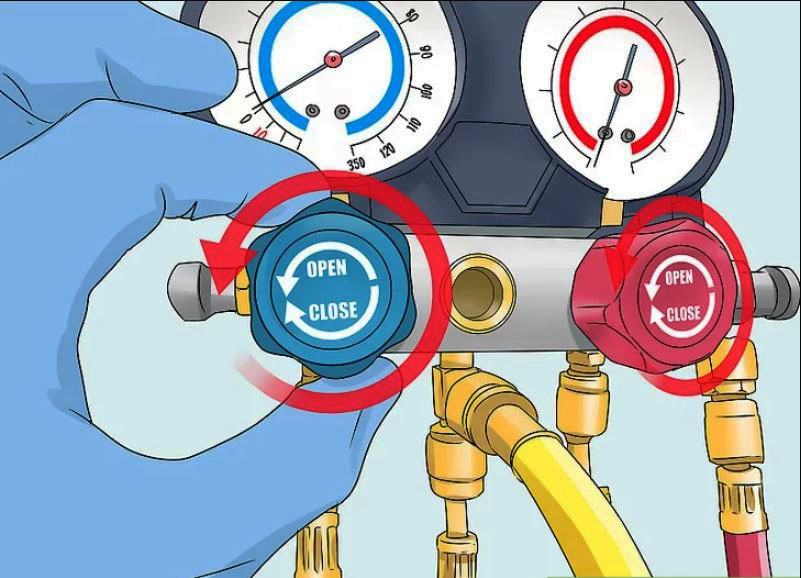 Манометр вакуумный насос